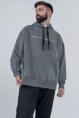 Арт. 6577 Толстовка мужская 46-54 Цвет:серый меланж