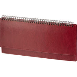 Планинг датированный 2026, бордо, 303х150 мм, 120стр, АТТАСНЕ Agenda