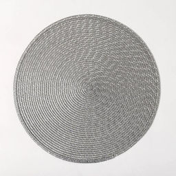 Набор салфеток сервировочных на стол Доляна Рэй, 4 шт, d=38 см, цвет серый  фото 2