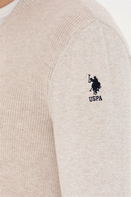 Мужской базовый трикотажный кардиган Stone Melange - U.s. polo assn фото 7