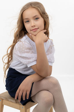 Блузка Гармония-Белый