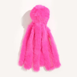 Игрушка для кошек Осьминожек из искусственного меха , до 19 см, фуксия - Пижон фото 6