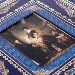 Родословная книга с рамкой под фото «Родословная книга», 50 листов, 21.5×23.7 см.