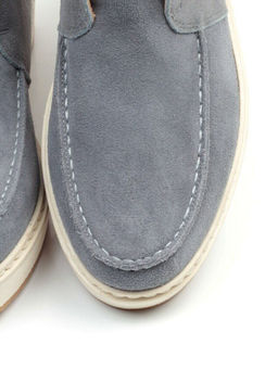 01-5173-6 Ботинки демисезонные (натуральная замша, байка)