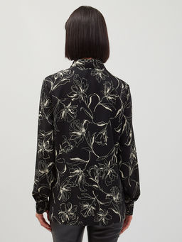 Блузка черная - Tantino фото 6