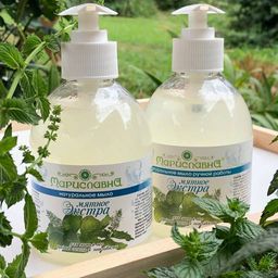 Мыло жидкое Мятное экстра (для мытья ног против запаха и потливости, с натур.ментолом) - Мариславна фото 2