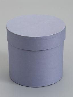 Набор шляпных коробок  4 в 1 "Графит" 18 × 18 ‒14 × 14 см