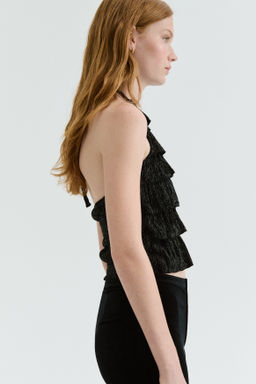 Top halter escalonado - H&m фото 3