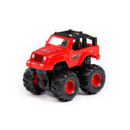 Монстр ВНЕДОРОЖНИК - Джип-сафари, автомобиль инерционный (в коробке)