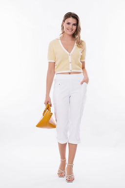 NOBBY, Женские брюки 5021-10 (белый) фото 2