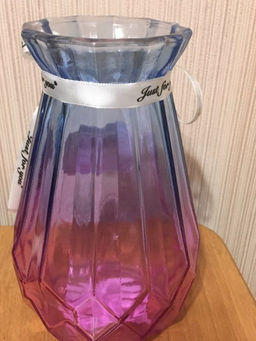 Ваза Ст 18см Презент градиент микс Y4-3820 I.K (361707) /DANIKS/  фото 9