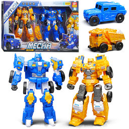 Робот трансформирующийся в спецтранспорт, в коробке