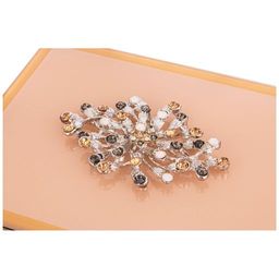 ШКАТУЛКА КОЛЛЕКЦИЯ BROOCH ЦВЕТ:БЕЖЕВЫЙ 16*12*8 СМ - Lefard фото 4