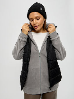 Толстовка женская из флиса Скарлет светло-серый - Амадэль фото 24