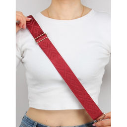 Плечевой ремень (стропа) ADEL-239/регулируемый, макс длина 150см, треугольники бордо mpl 263302