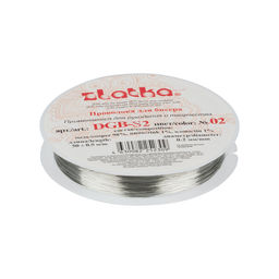Zlatka / Gamma Проволока для бисера DGB-S2 d 0.2 мм 50 м  0.5 м