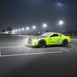 Машина "Молния" 1:36 в коробке