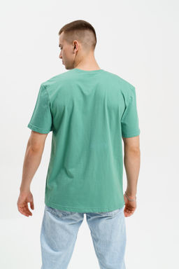 Мужская базовая футболка из 100% хлопка - Solo mio фото 7