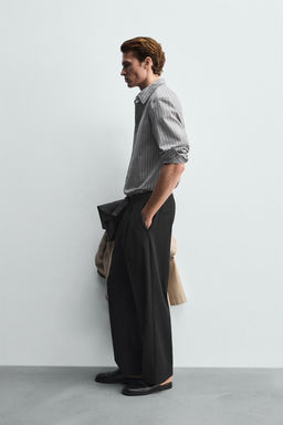 STRIPED TEXTURED SHIRT - Zara фото 4