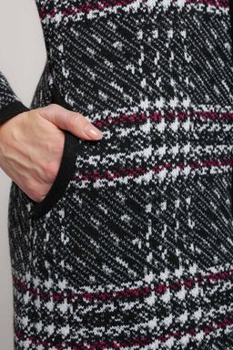 Кардиган В 1742/черно-ягодный (1330) - Злата Стиль фото 5