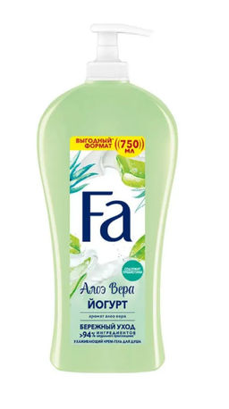 ФА гель д/душа 450мл Йогурт Алое вера