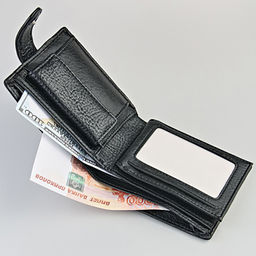 Портмоне 
 08.L-535_P001-208-черный