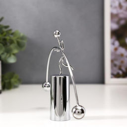 Маятник настольный антистресс «Человечек-эквилибрист», 11.5×18×2.5 см