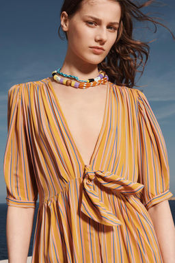 LIMITED EDITION STRIPED MIDI DRESS - Zara фото 2