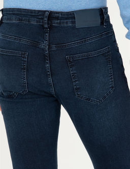 Lacivert Slim Fit Jean Pantolon - Pierre cardin фото 7