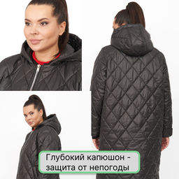 Пальто стеганое ZPL35233ROB01 - Артесса фото 17