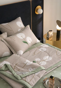 Одеяло MENCY Двухстороннее с простыней на резинке и наволочками ODMENDR006