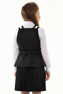 Школьный жилет для девочки Mooriposh, модель 1114