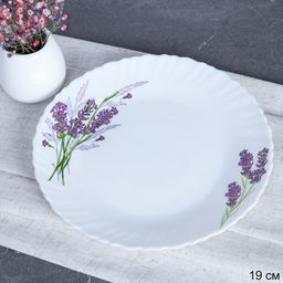 Тарелка 190 мм / LHP-75 (7131-2) /уп 6/72/ Букет лаванды - ГалеонТрейд фото 2