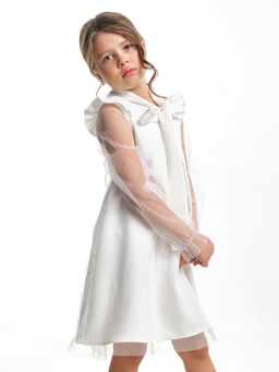 Платье нарядное праздничное UD 7123 касар горошек - Mini maxi фото 16