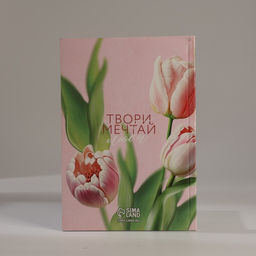 Подарочный набор ежедневник А5, 80 листов, наклейки и ручка С 8 марта! - Artfox фото 6