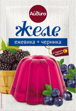 Желе Ежевика - черника 50г - Айдиго фото 2