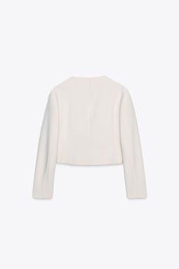 SHORT DOUBLE-BREASTED BLAZER - Zara фото 9