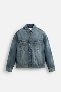 SELVEDGE DENIM JACKET - Zara фото 7