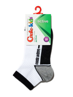 Цена за 2 пары Conte-kids ACTIVE (короткие) белый 13С-34СП