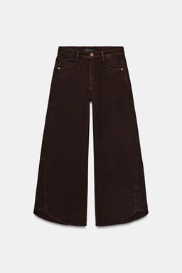 JEANS Z1975 BALLOON TIRO ALTO BAJO ASIM?TRICO / Marr?n - Zara фото 8