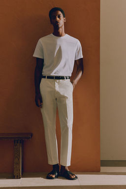 Pantalon de algodon Slim Fit