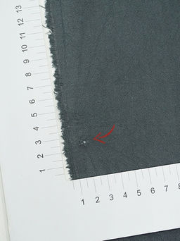 Хлопок крэш цв.Темный брезентово-серый, СОРТ2, ш.1.40м, хлопок-100%, 160гр/м.кв - Купава фото 5