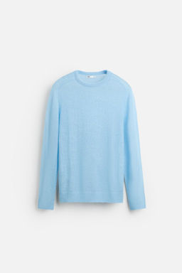 LIGHTWEIGHT TEXTURED SWEATER - Zara фото 16