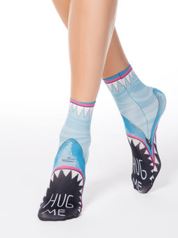 Цена за 2 пары. Носки Классические CONTE Носки с принтом FANTASY 70 mix - Conte elegant фото 18