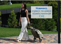 Тележка хозяйственная на колёсах СХ2 - Nika фото 16