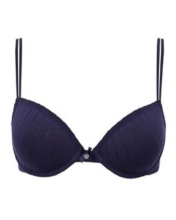 Темно-синий хлопковый бюстгальтер - Deseo фото 2