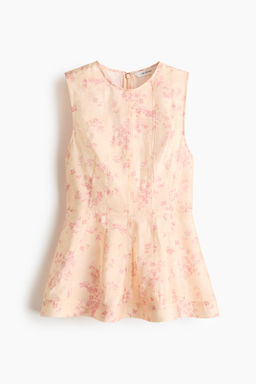 Top con peplum