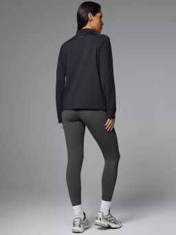 Спортивный лонгслив с контрастными кантами