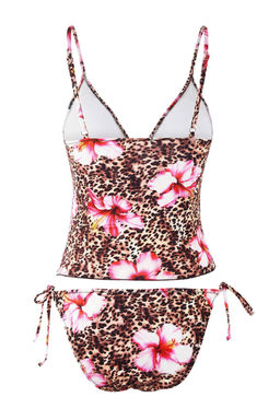 Leopar Desenli Tankini Normal Bel Bikini Tak?m? TBESS26BT00009 - Trendyolmilla фото 2