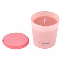 Свеча "Ease" д7,8см, h9см, парафин, в стекле, с крышкой, время горения 41 час (Россия)